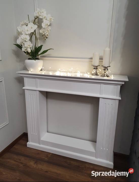 Portal kominkowy atrapa kominka drewno mazowieckie Warszawa sprzedam