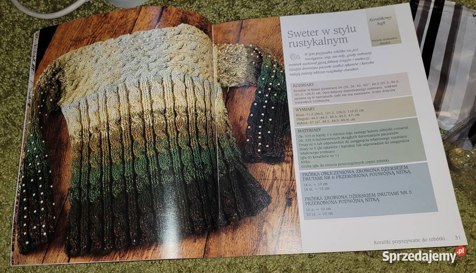 Dzierganie z koralikami Jane Davis