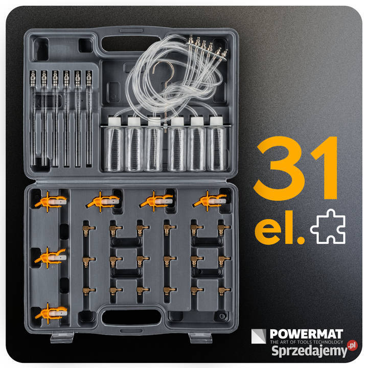 zestaw diagnostyczny wtryskiwaczy 31 elementów Katowice