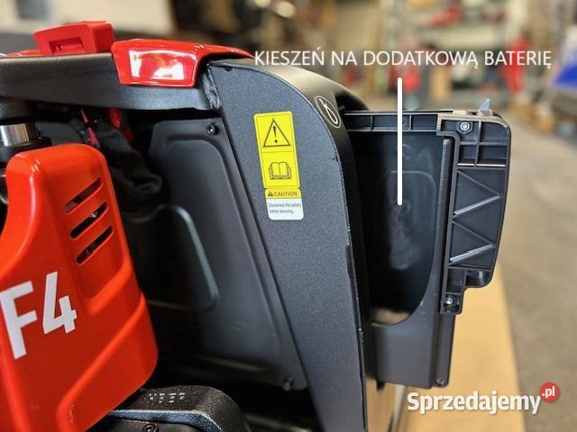 Paleciak elektryczny wózek widłowy paletowy F4 Wózki widłowe Warszawa