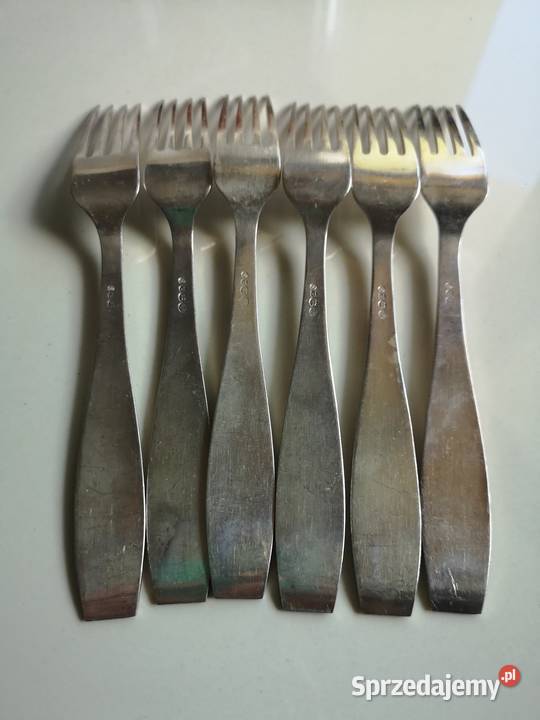 Widelce obiadowe komplet plater vintage Toruń