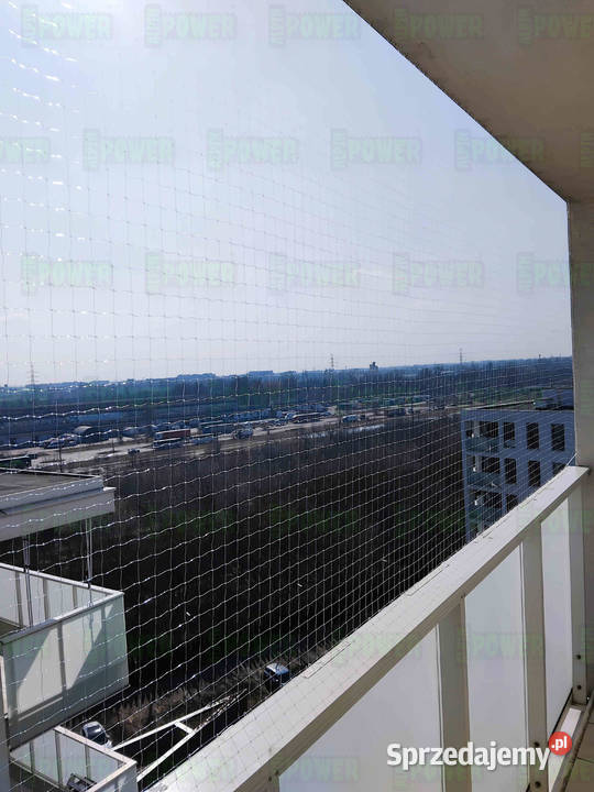Założenie siatki na balkon kotów Warszawa Siatka Pozostałe mazowieckie usługa dla zwierząt
