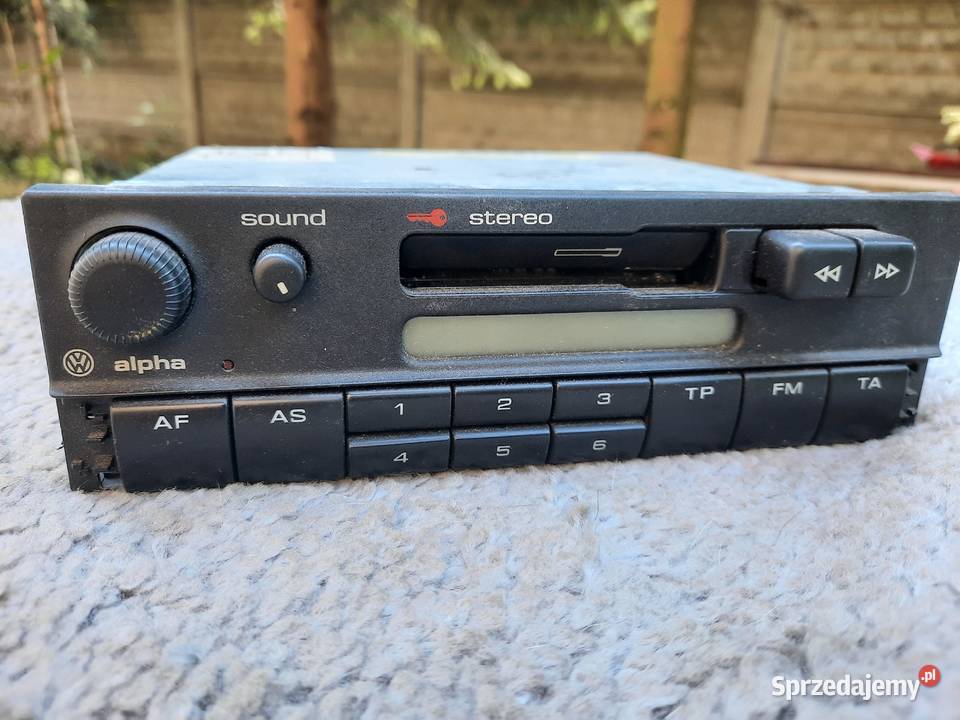 Radio VW Alpha klasyk kaseta golf polo passat łódzkie