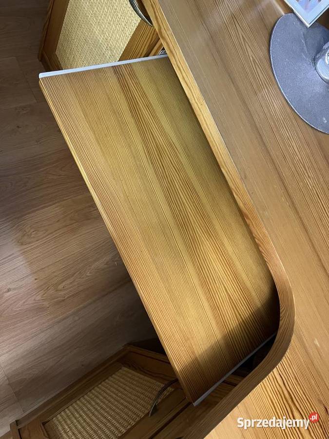 zestaw mebli duże łóżko biurko z drzewa Bielsk Podlaski