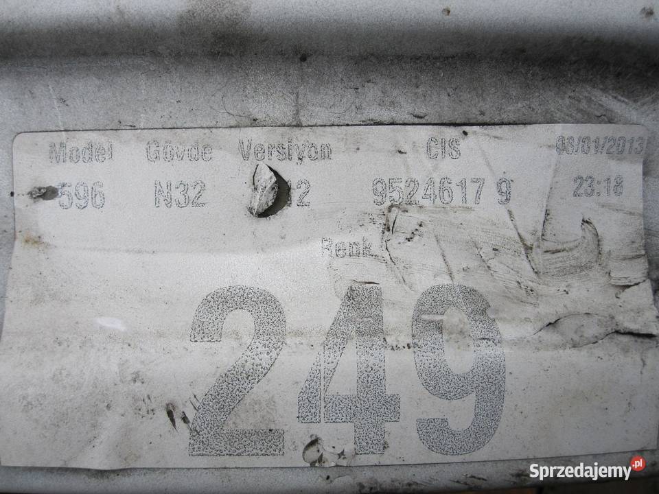 COMBO D DOBLO II 13r belka zderzaka przód osobowe sprzedam