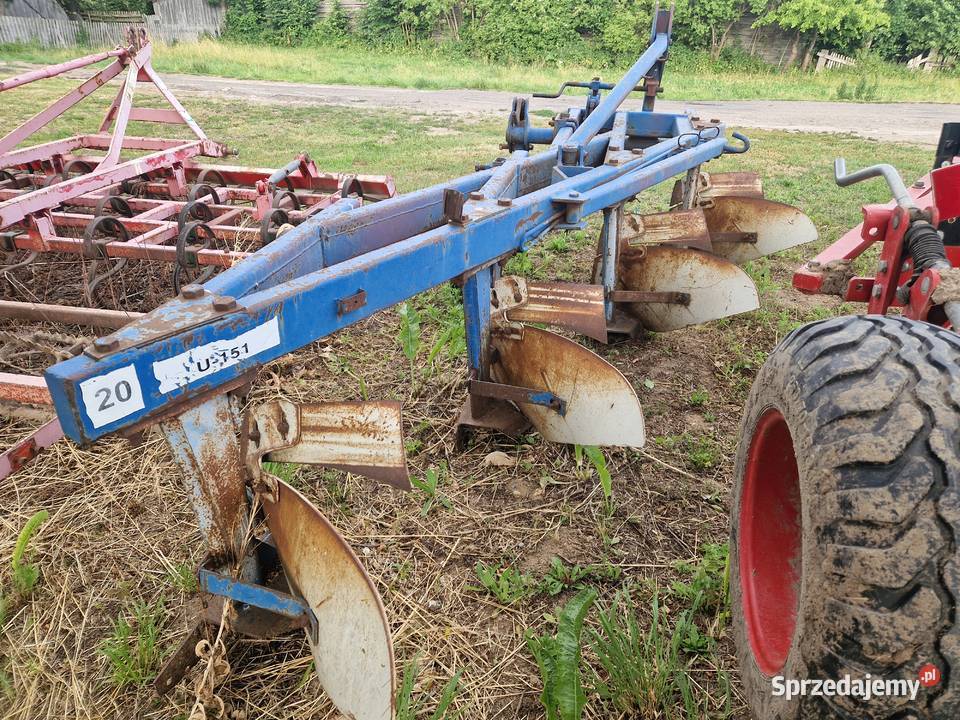 Pług Kołaszewski U151 4 skibowy zagonowy nieuszkodzony Bielsk Podlaski