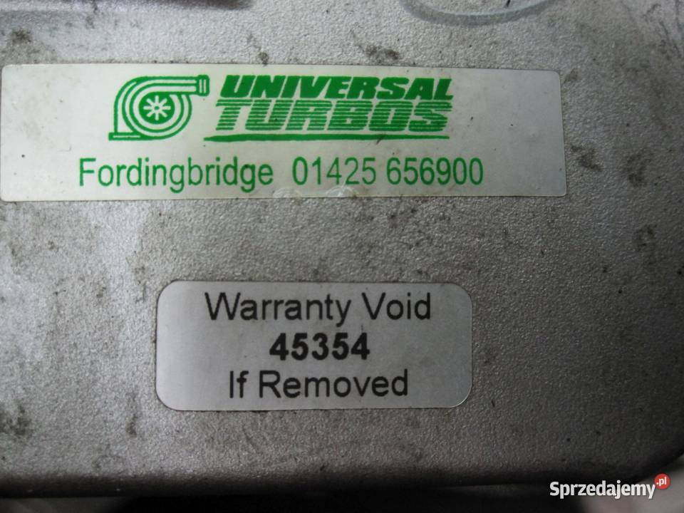 BMW 3 5 20 D 177 10r 158 Turbosprężarka 724779 osobowe sprzedam