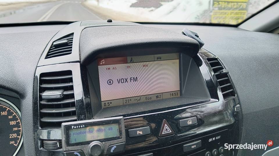 Opel Zafira światła przeciwmgielne