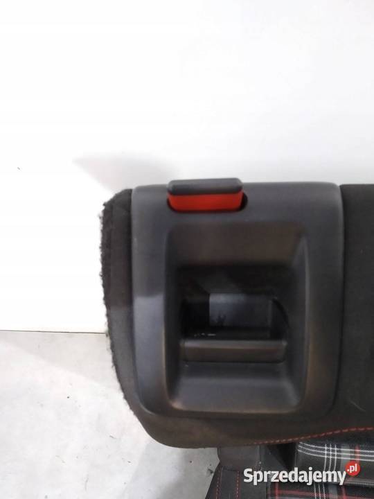 FOTELE PRZÓD KANAPA GTI CZERWONE GRZANE HB 5D