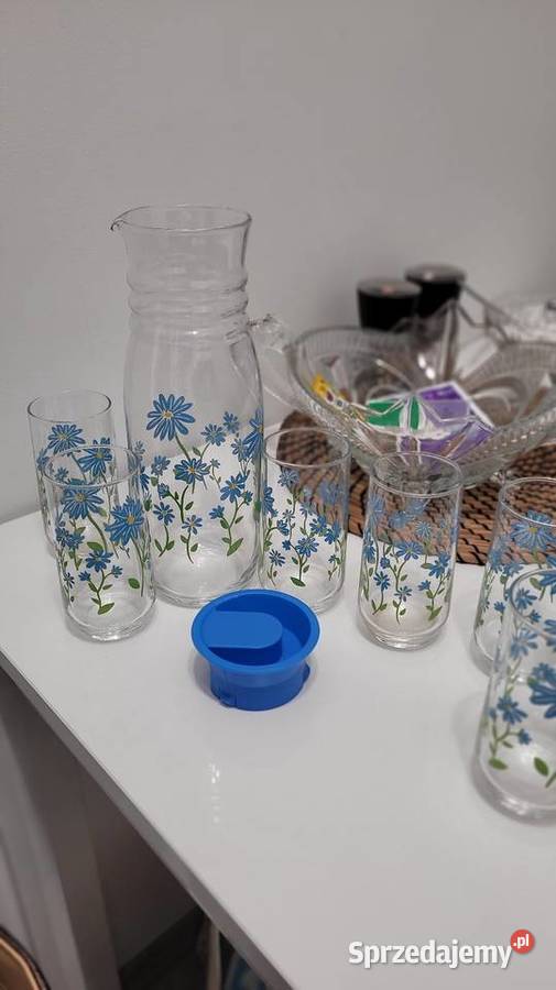 Dzbanek I szklanki podlaskie