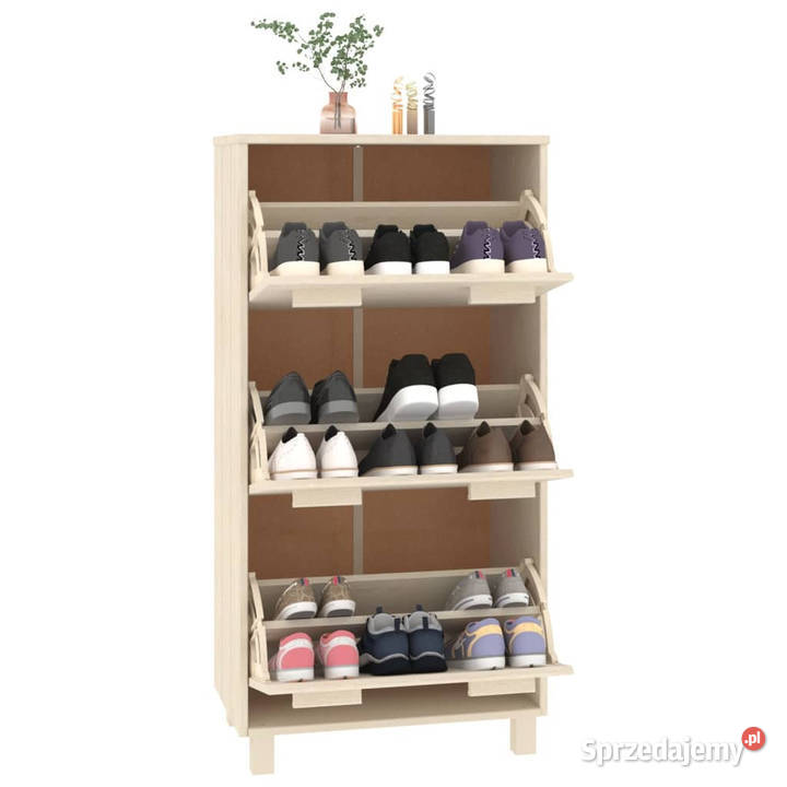 Szafka na buty HAMAR miodowy brąz 595x35x117 sprzedam