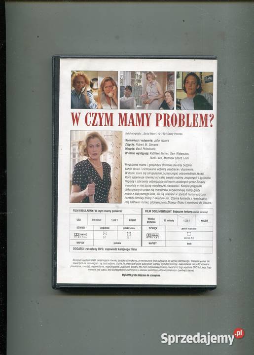 W czym mamy problem Film DVD DVD Szczecin