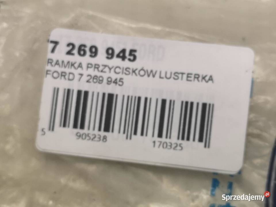 RAMKA PRZEŁĄCZNIKA LUSTEREK VW SHARAN 19952006 osobowe