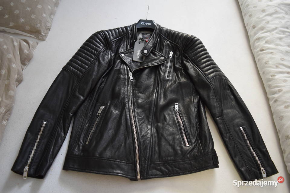Kurtka Ramoneska Skórzana Nowa Okazja Rozmiar XL Ramoneska  sprzedam