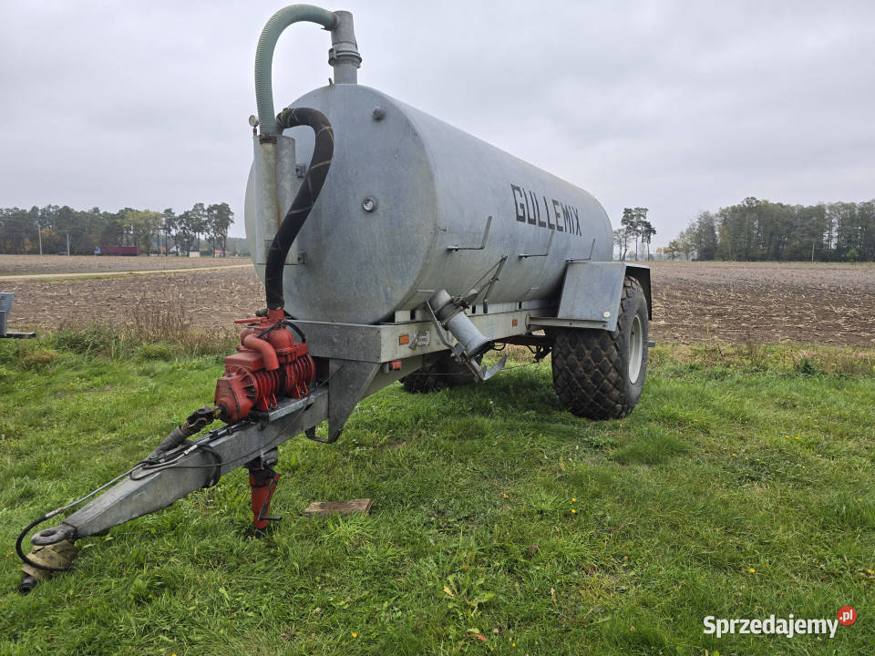 Wóz asenizacyjny GULLEMIX 9000 L ocynk nowe Drężewo