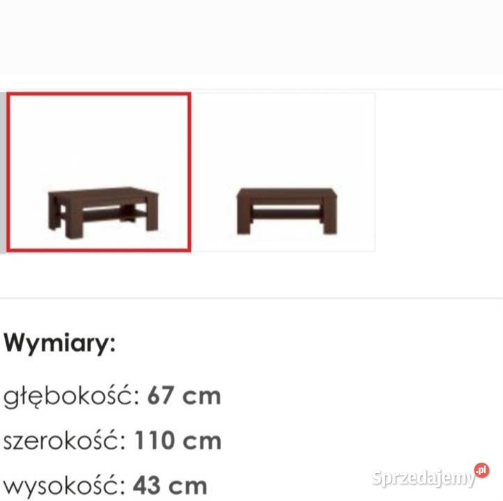 Komoda stolik kawowy i duża półka wisząca Żory sprzedam