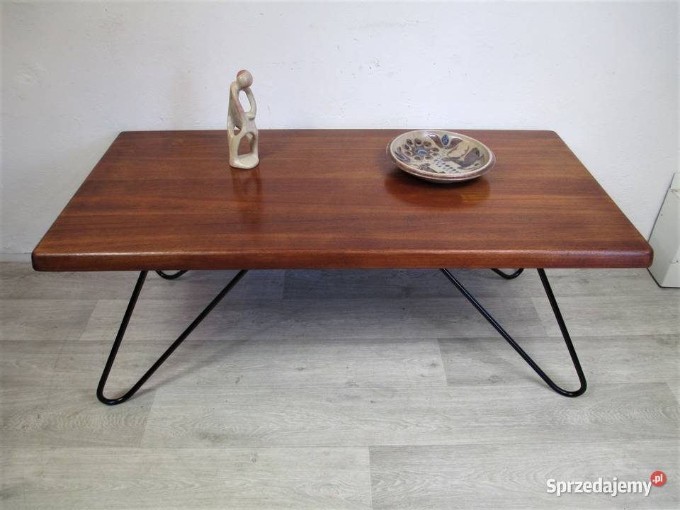 Stół kawowy tekowylata 70 Lublin