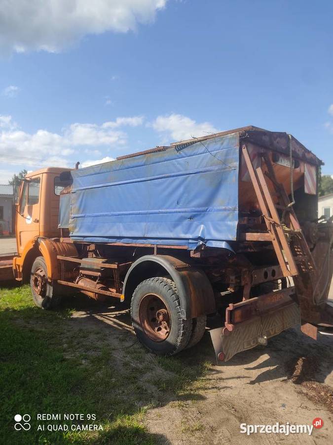 Piaskarka Pług Mercedes Benz 1213 KO mazowieckie