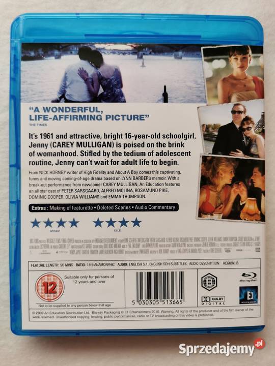 An Education Była Sobie Dziewczyna Bluray En romans łódzkie Wytrzyszczki
