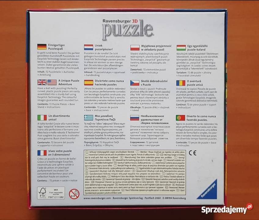 Puzzle Trolls Ravensburger 3D Pruszków