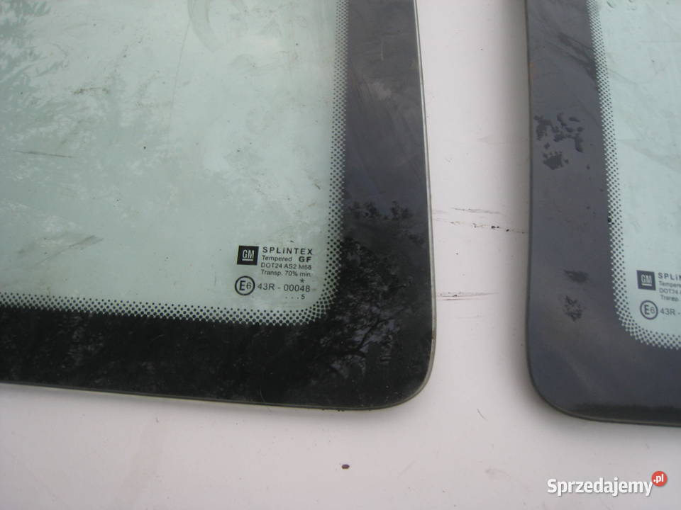 Szyba karoseryjna w błotnik prawa lewa Opel Rok produkcji 2002 małopolskie sprzedam