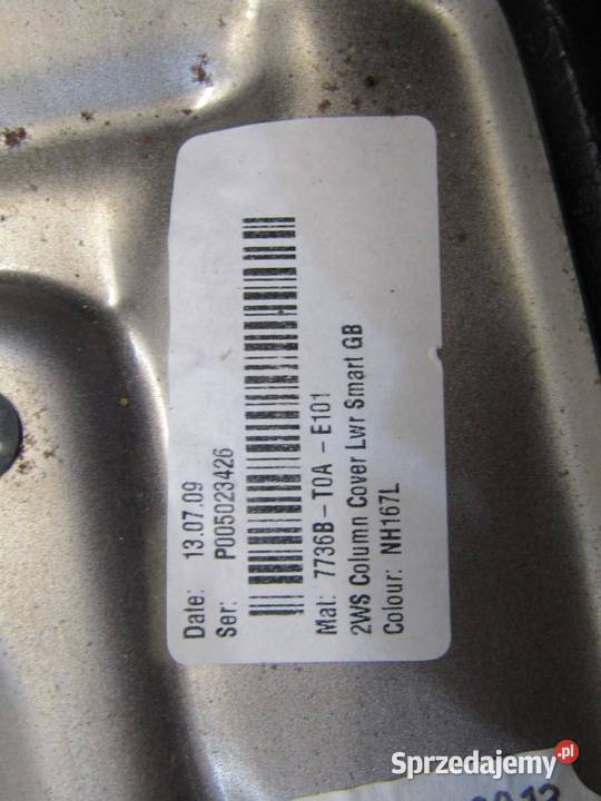 OBUDOWA KOLUMNY KIEROWNICZEJ HONDA CRV CRV IV osobowe
