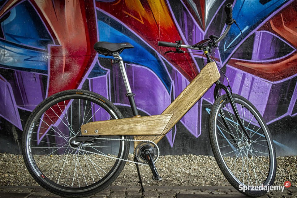 Rower z drewna