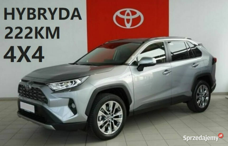 Toyota RAV-4 Executive 222KM Hybryda Systemy bezp, Tapicerk…
