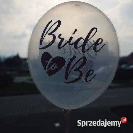 Balony z napisem bride to be na wieczór Rozdrażew