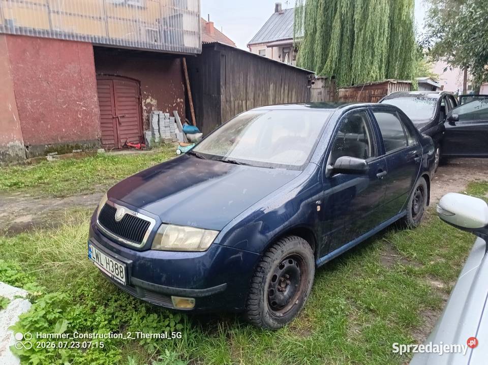 Skoda Fabia 2003r 12 benzyna wspomaganie benzyna lubelskie Włodawa