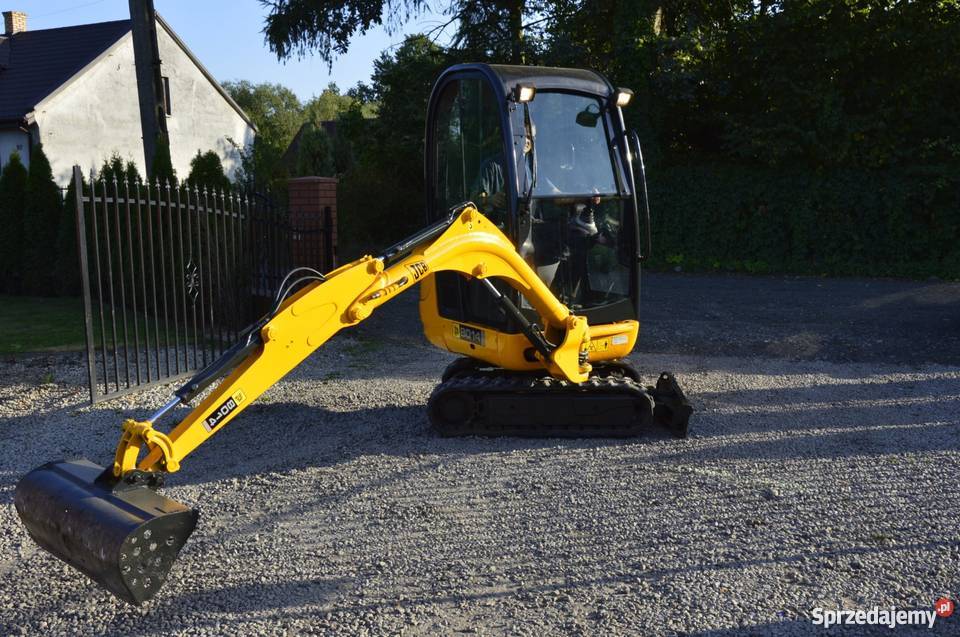 Minikoparka mini koparka JCB 8014 Z 2006r łódzkie Złoczew