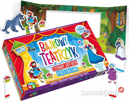 bajkowy teatrzyk CZERWONY KAPTUREK ŚPIĄCA Stalowa Wola