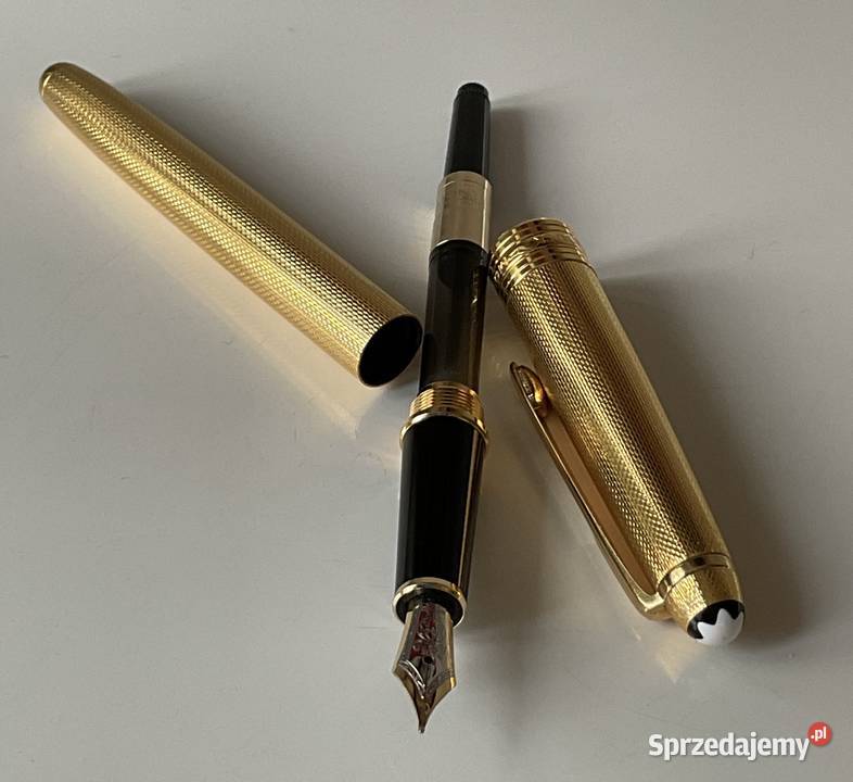 Pióro Montblanc Meisterstck 144 Solitaire Gold Kraków