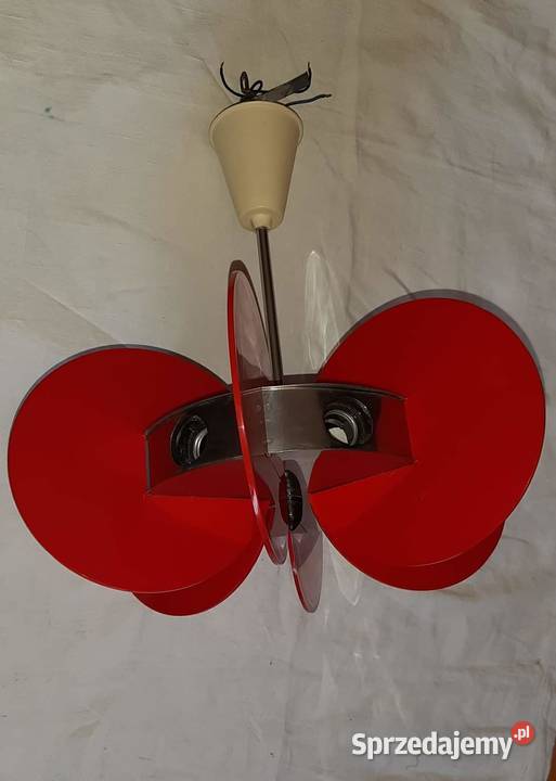 Żyrandol z PRL model SJ 7176 Sosnowiec