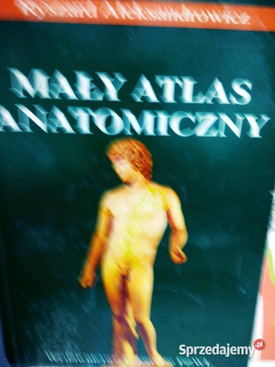 Mały atlas anatomiczny kolekcjonerskie książki Warszawa