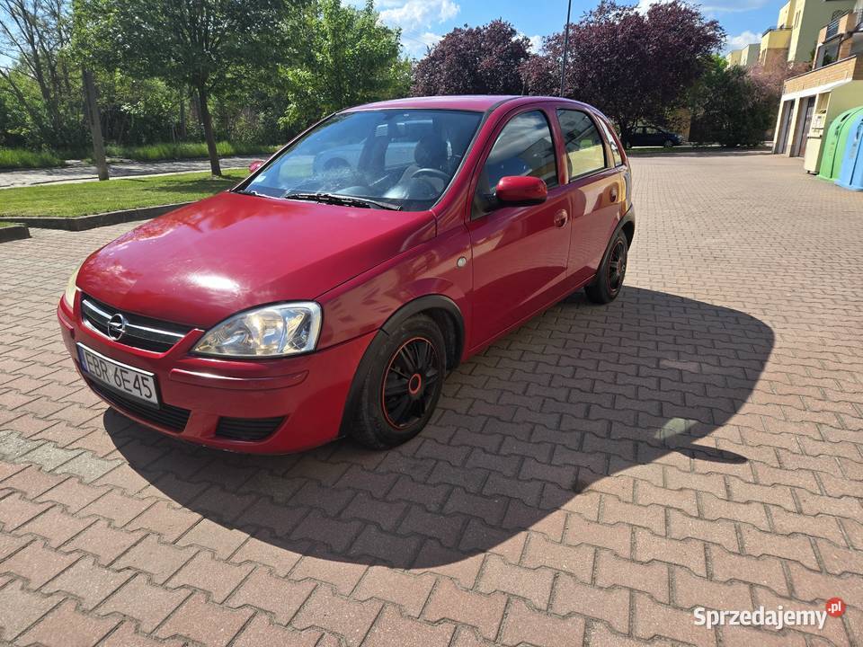 Opel Corsa 12 benzyna 2004 stan Klima sprawna Corsa łódzkie Łódź