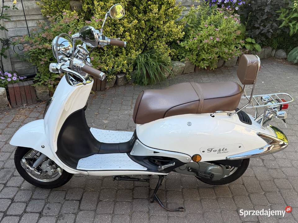 Skuter 50cc na dowód Warszawa nowości w rodzinie nieuszkodzony