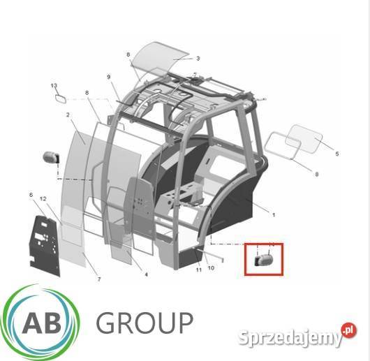 Lampa z kierunkowskazem 2HT1 6078 A1A POLMOT