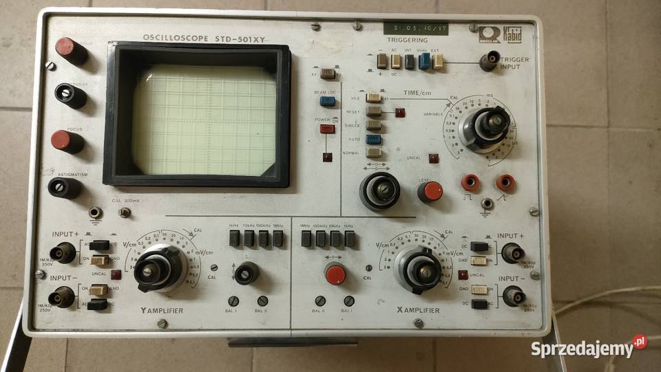 Oscyloskop KABID STD501XY ZAE Radiotechnika Produkcja Szczecin