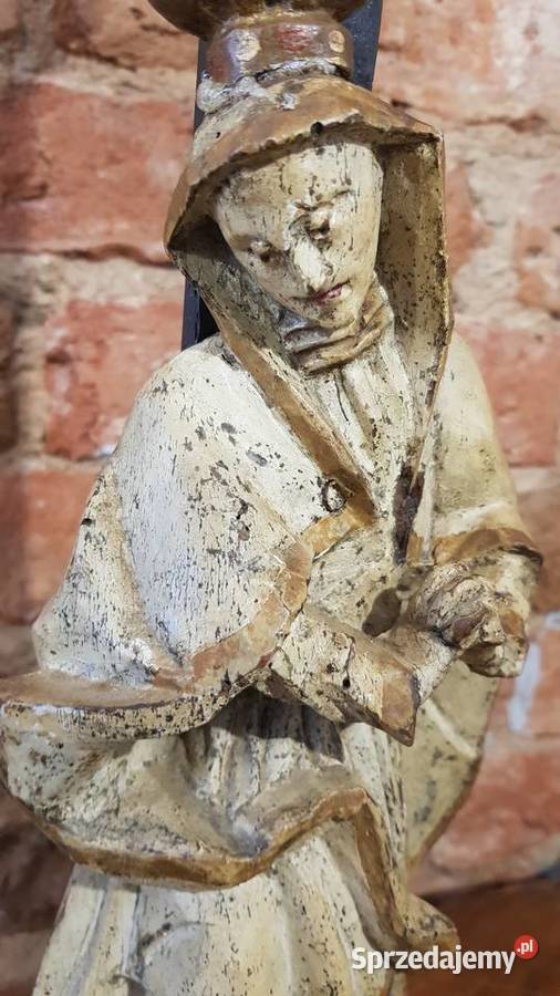 Krucyfiks Jezus Madonna rzeźba barokowa Lwów Orneta