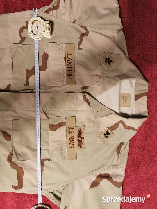 Bluza US NAVY ARMY Combat Camo Beżowa Pustynna Łask sprzedam