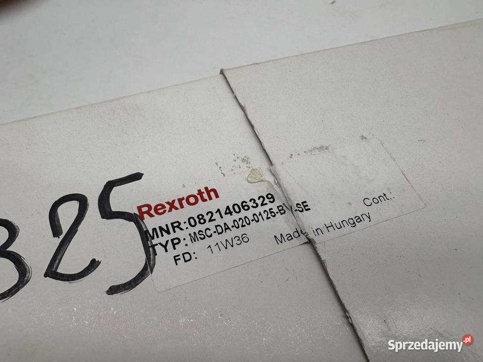 Rexroth MSCDA0200125BVSE 0821406329 Warszawa