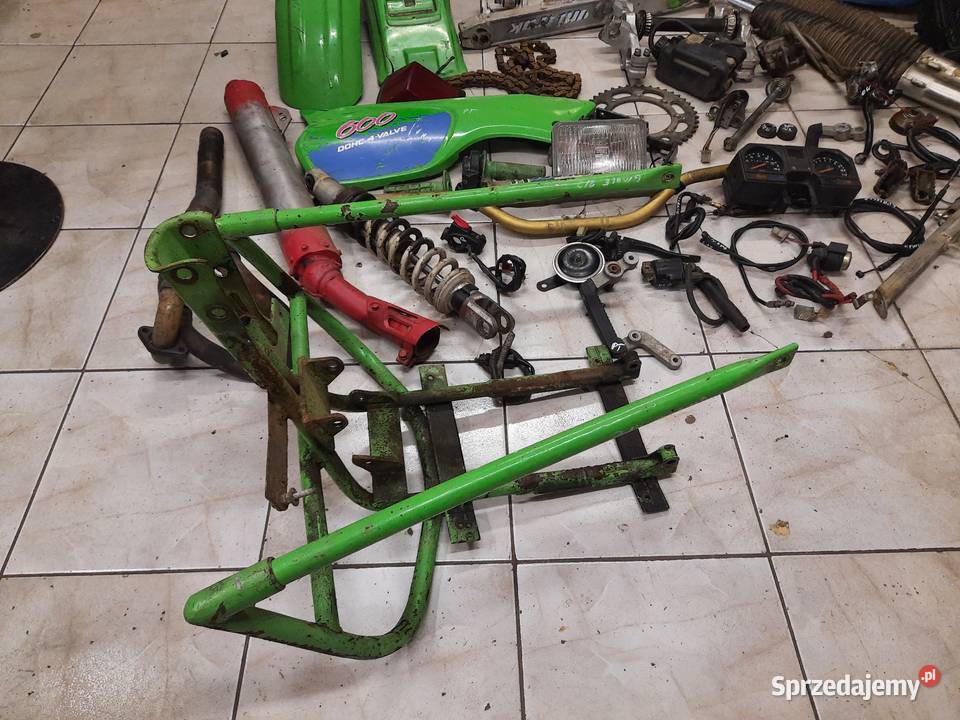 Kawasaki KLR 600 części bak owiewki lagi koło Pozostałe Jelenia Góra sprzedam