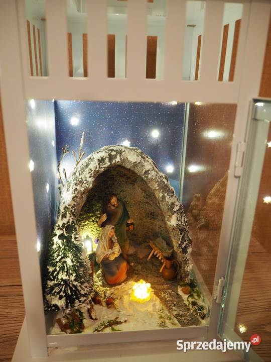 Lampion bożonarodzeniowy ręcznie robiony śląskie Żory