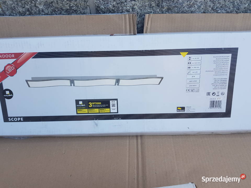 Lampa sufitowa plafon kinkiet ścienny FALA CHROM Plafony sprzedam