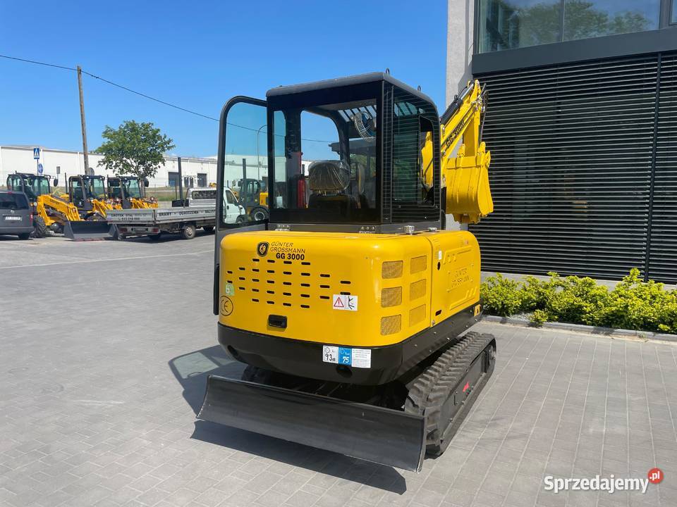Gunter Grossmann nowa Koparka GG3000 kabina 3000 Koparki Poniatowa