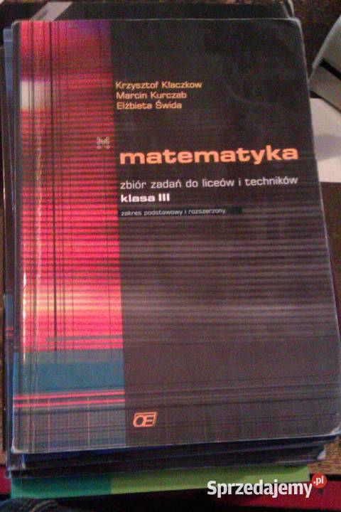 Matematyka pazdro podręcznik aukcje Warszawa