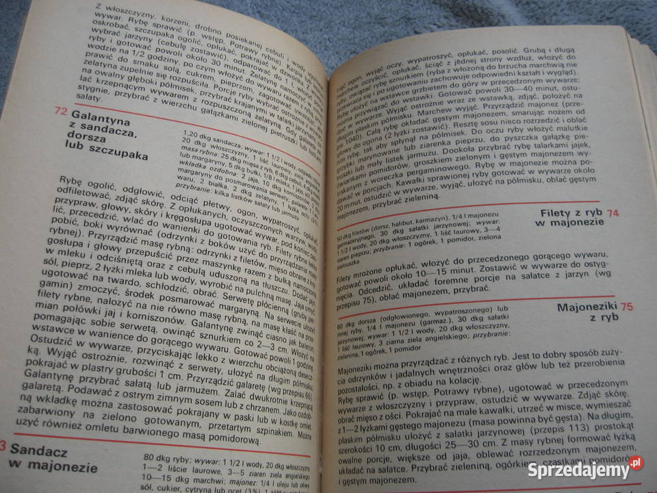 Książka Kuchnia polska Stanisław Berger 1979 r warmińsko-mazurskie Olsztyn