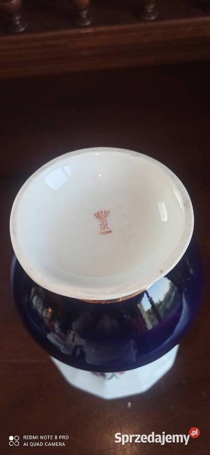 Wazon z kobaltem PM Import Szlachetna piękna Gdańsk