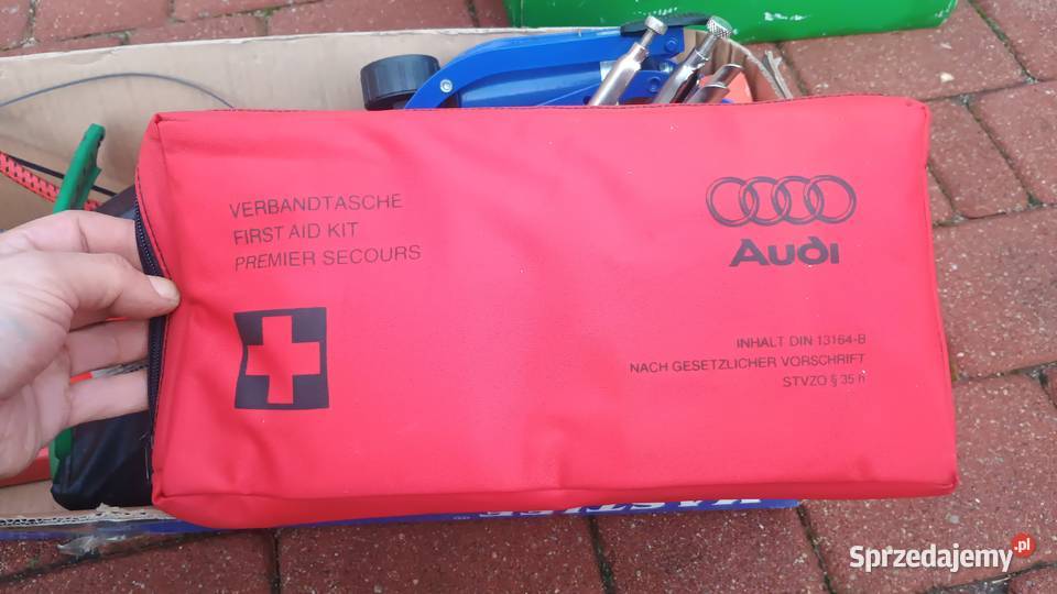 Apteczka Audi 8D0 860 281 C Apteczki, gaśnice, trójkąty Białystok